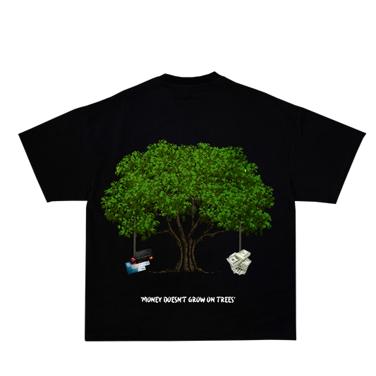 Money Tree T - Shirt - BLACK