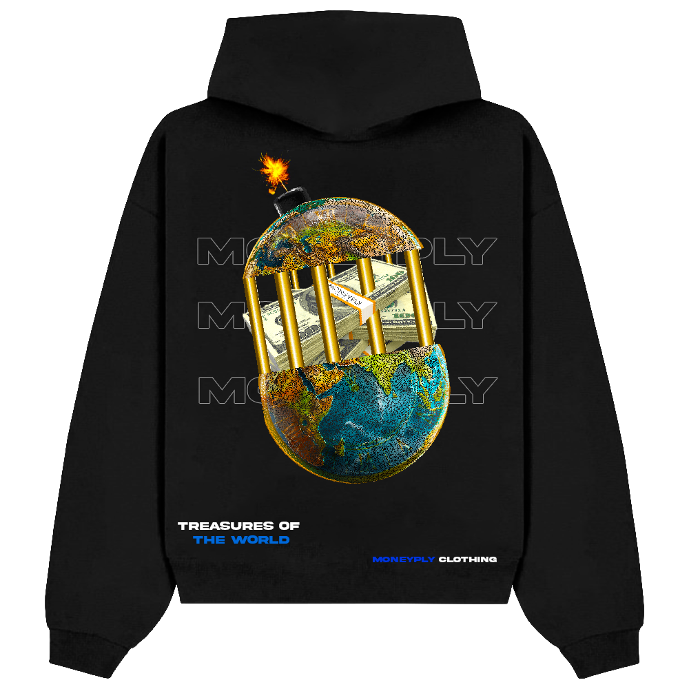 Treasure Of The World- Hoodie - Black