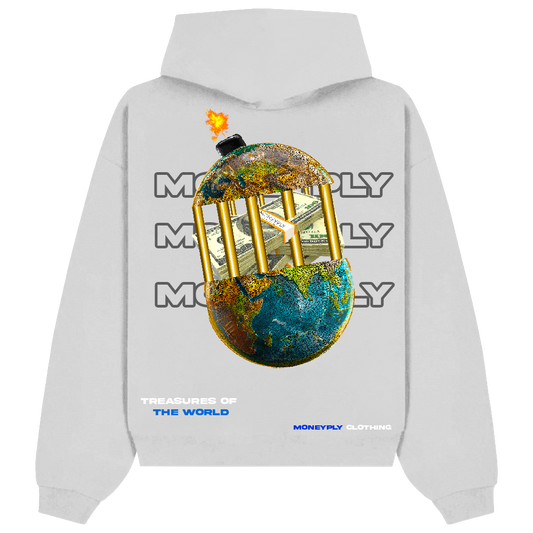 Treasure Of The World- Hoodie - White